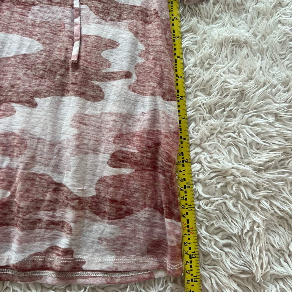 Pink Camo Lace Up Shirt - Picture 5 of 5